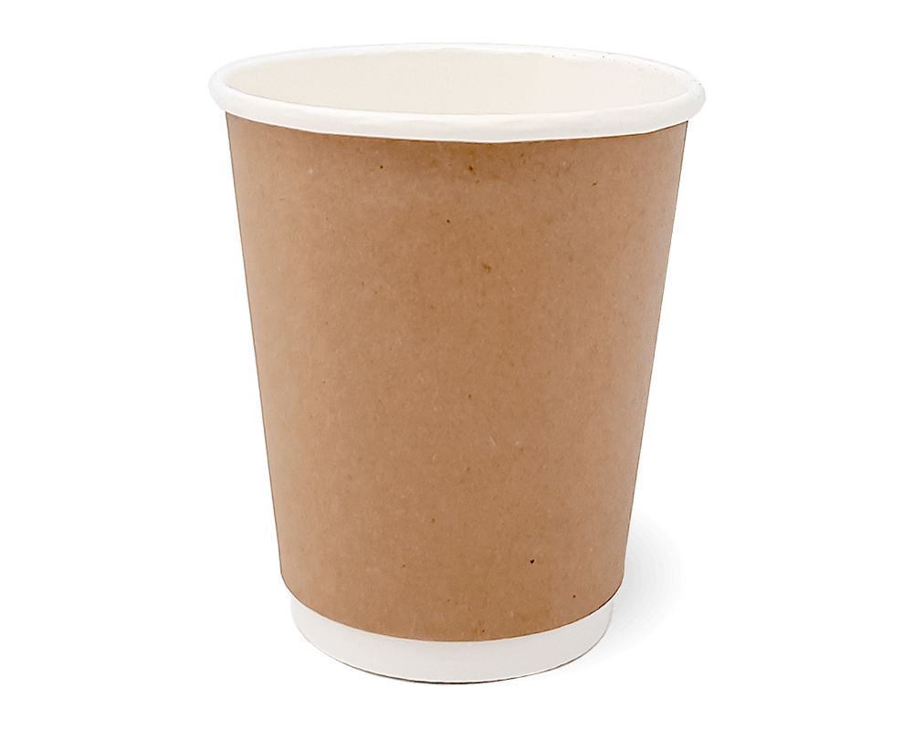 250ml Double wall Brown (packed 500)